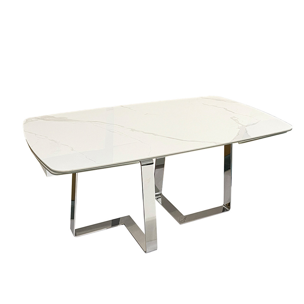 Стол обеденный раскладной керамический Absolute Perfection