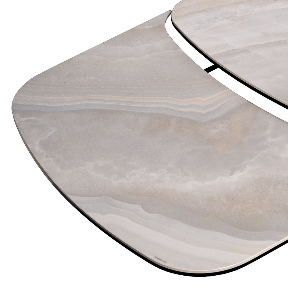 Стол обеденный раскладной керамический Dining Table Folding Ceramic