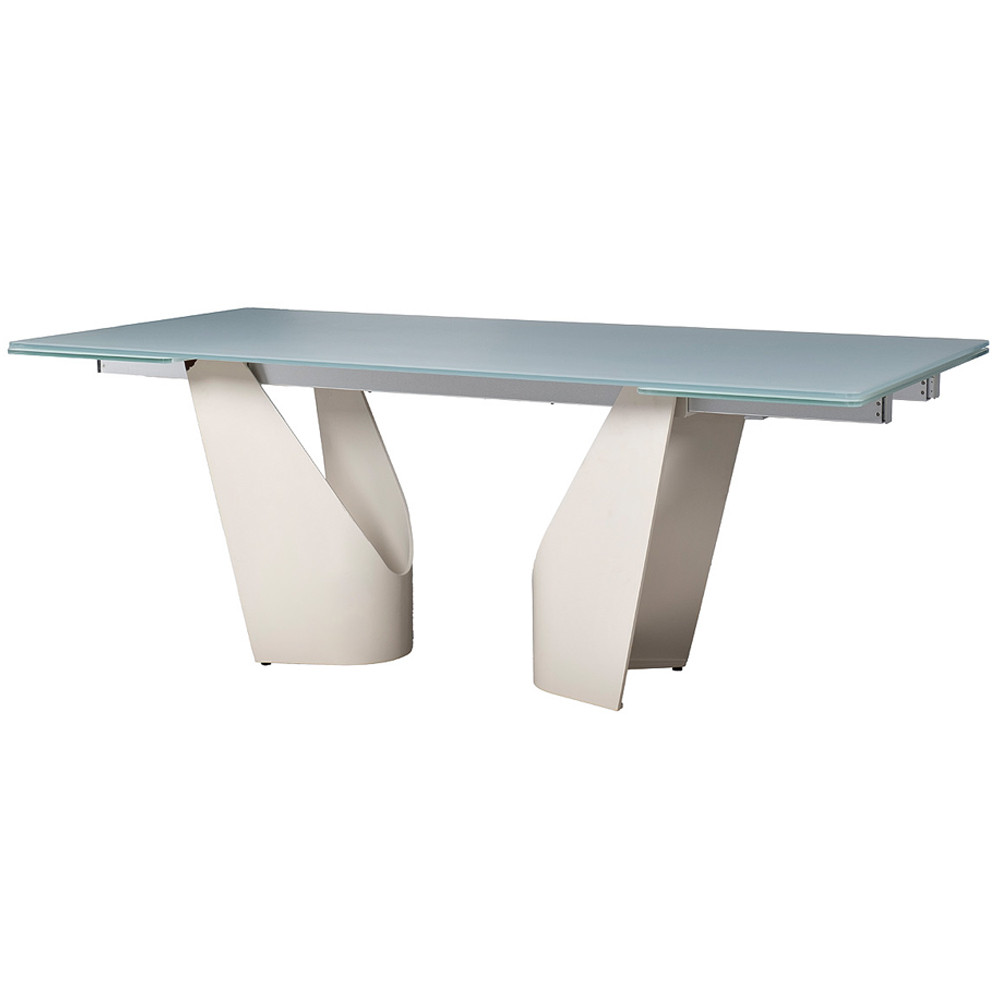 Стол обеденный раскладной со стеклянной столешницей Futuristic Table
