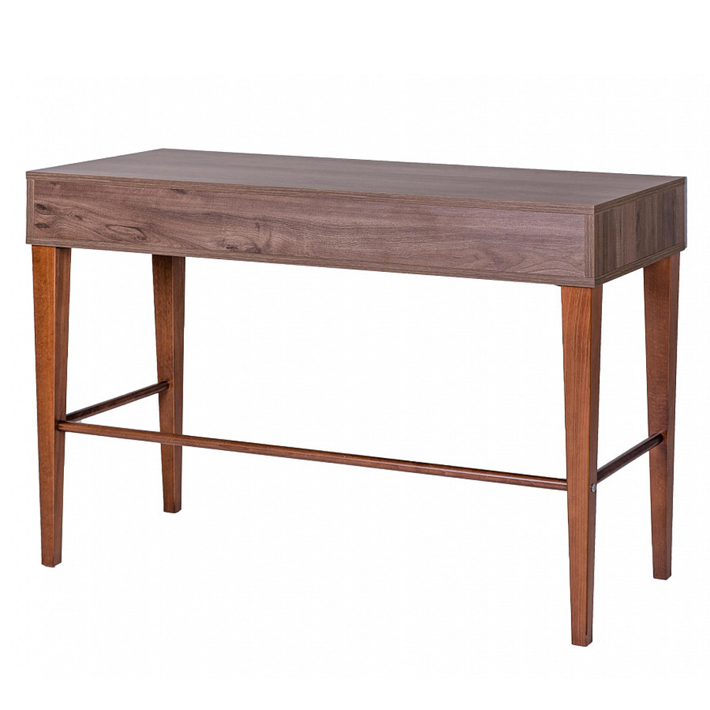 Стол письменный из массива бука с 2-мя ящиками серый Wenge Light