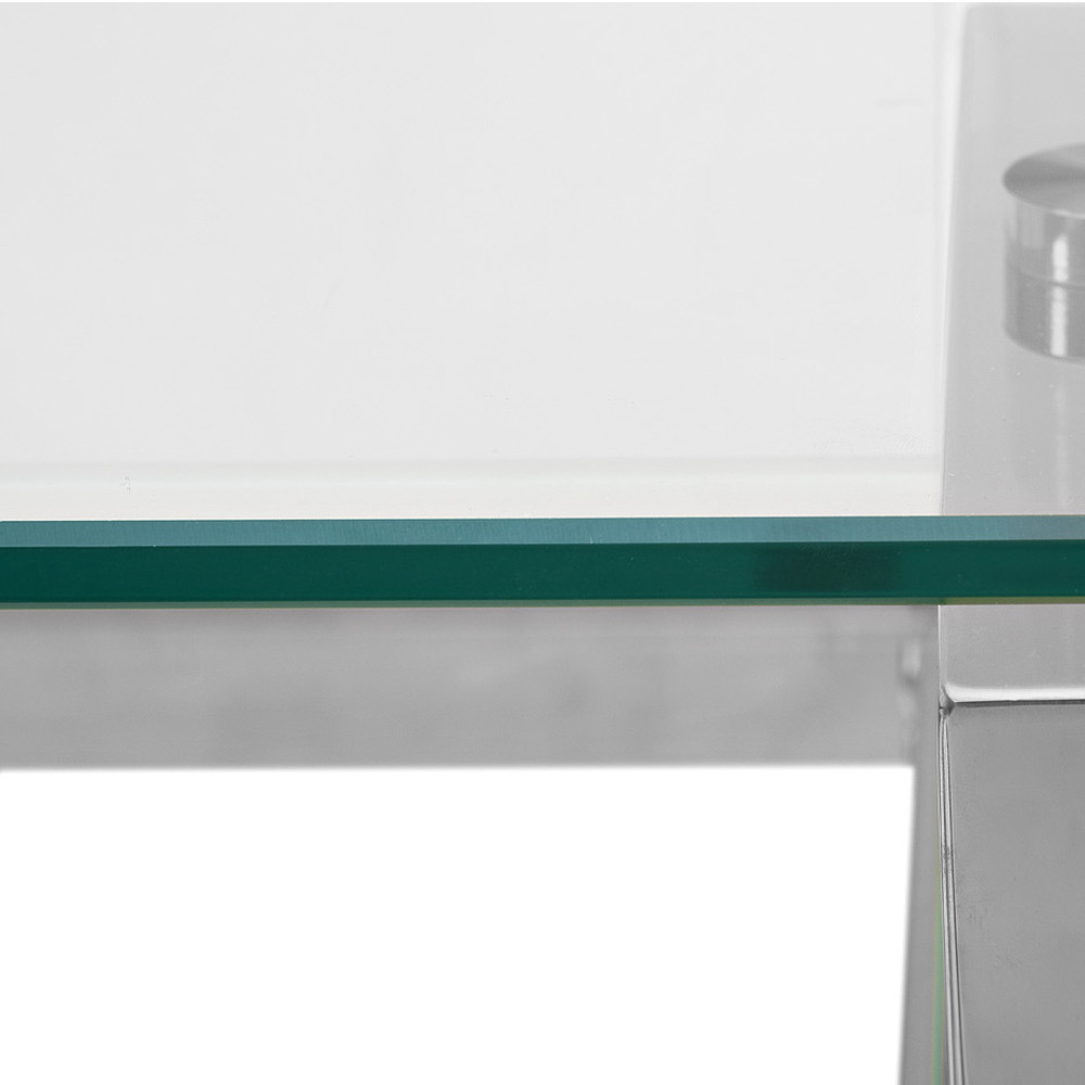 Стол письменный с прозрачной столешницей Corporate Identity