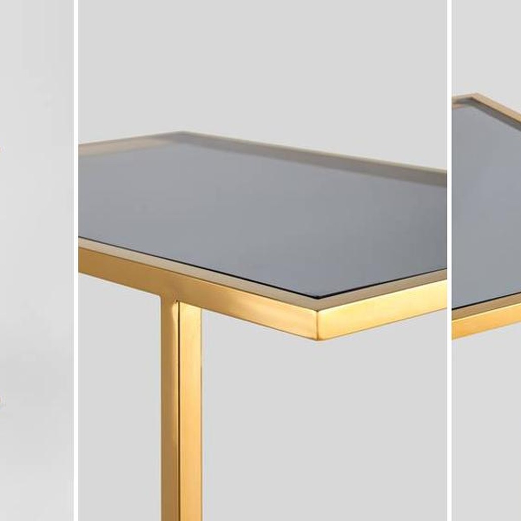 Стол приставной Lasker Milan Tables Gold
