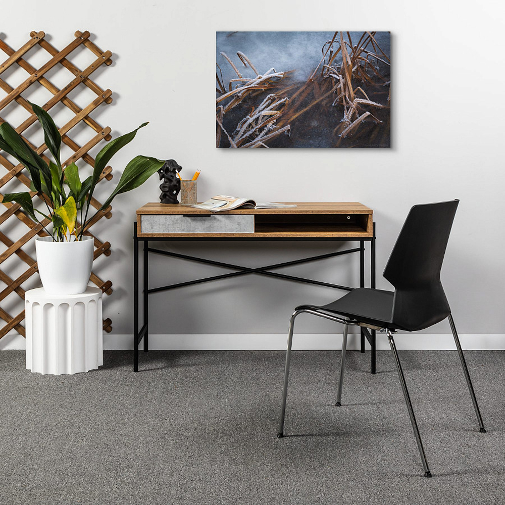 Стол рабочий в стиле лофт с ящиком и нишей для хранения Urban Style Space