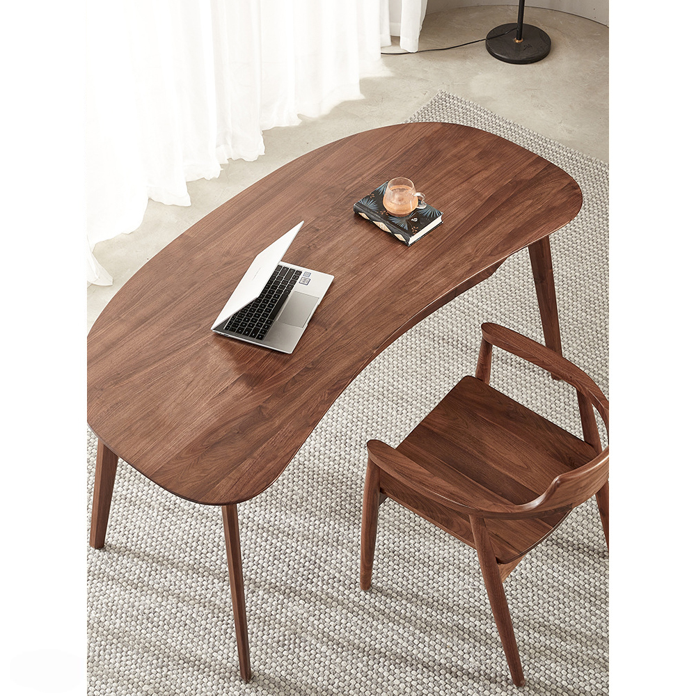 Стол рабочий округлой формы с ящиком Working Moonnut Table