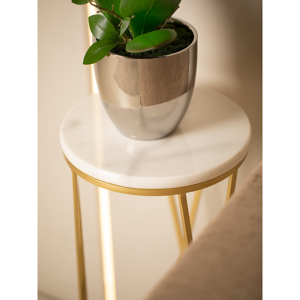 Столик дизайнерский Beige marble