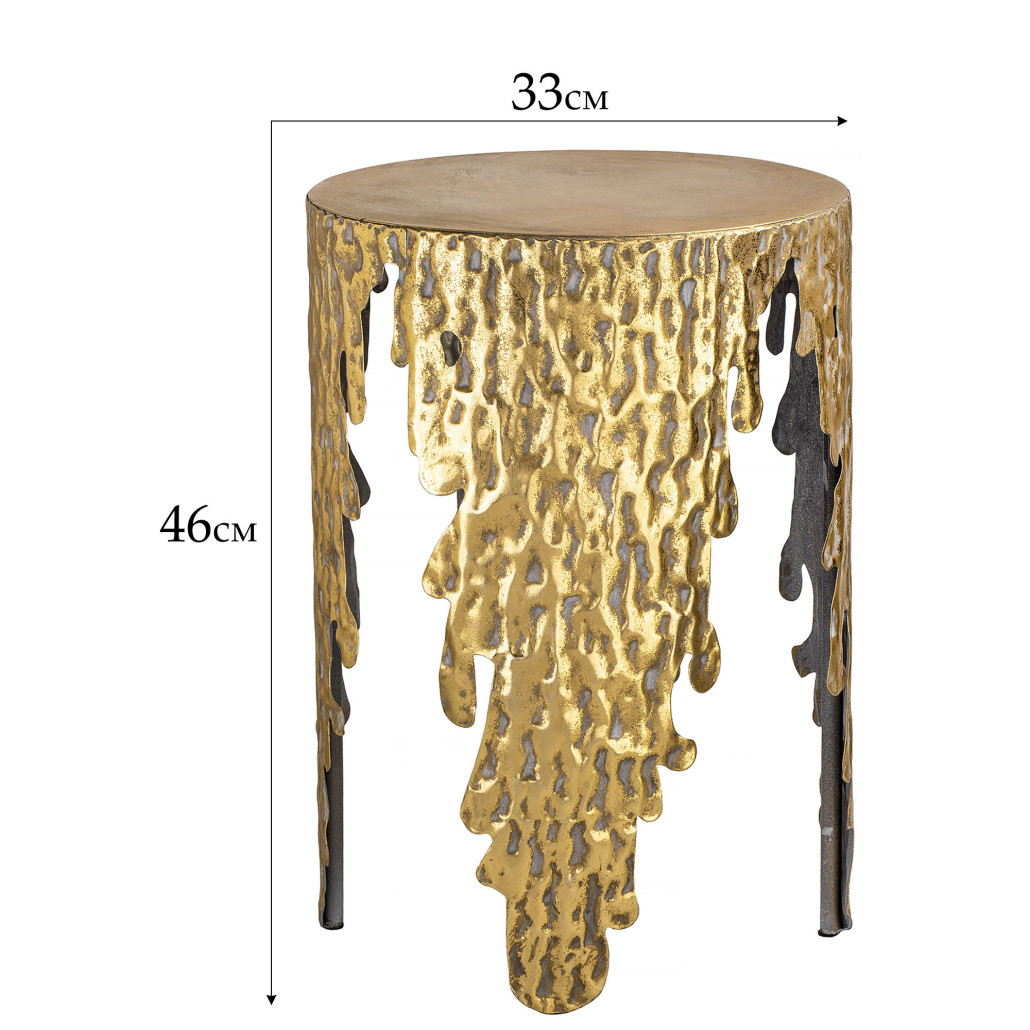 Столик дизайнерский Copper streaks
