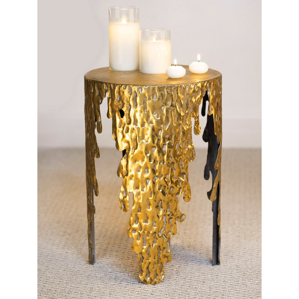 Столик дизайнерский Copper streaks