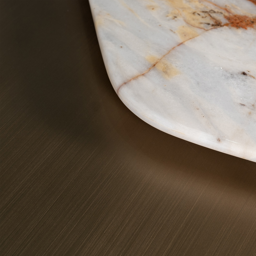 Столик журнальный Promontory с мрамором