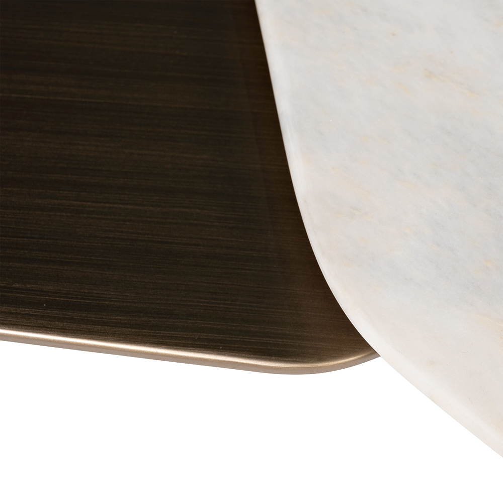 Столик журнальный Promontory с мрамором