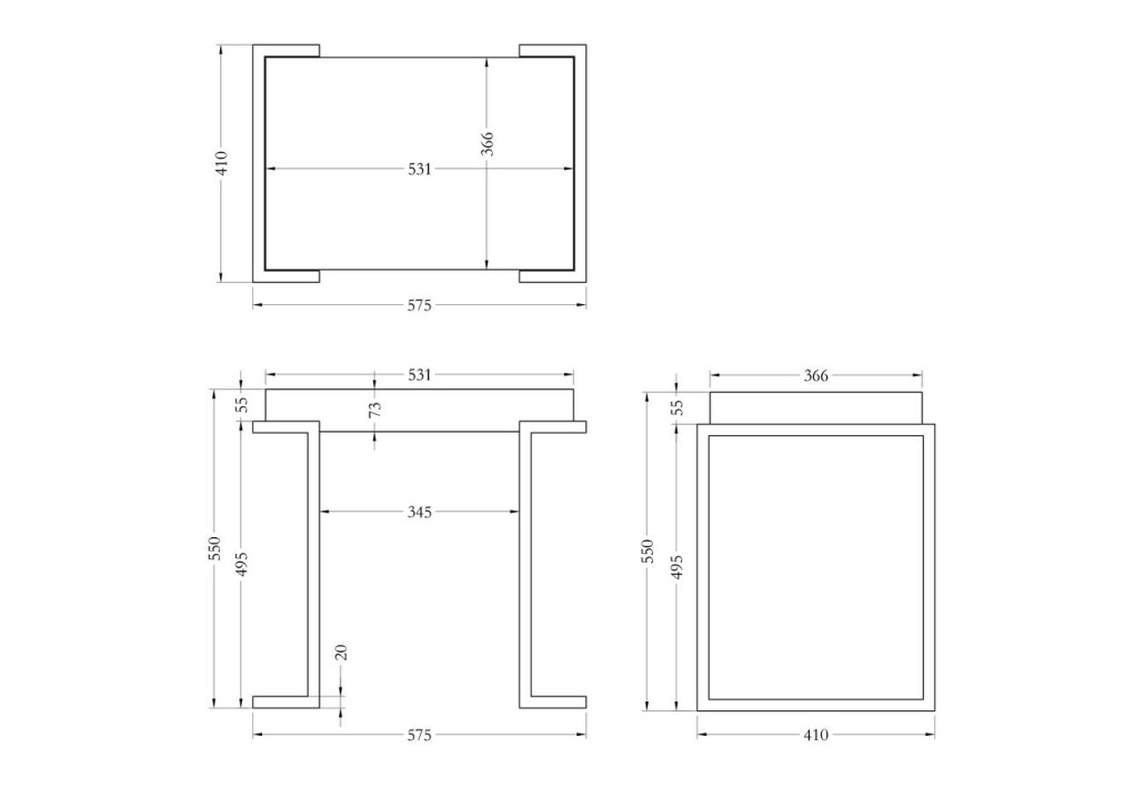 Столик журнальный Through the Looking Glass
