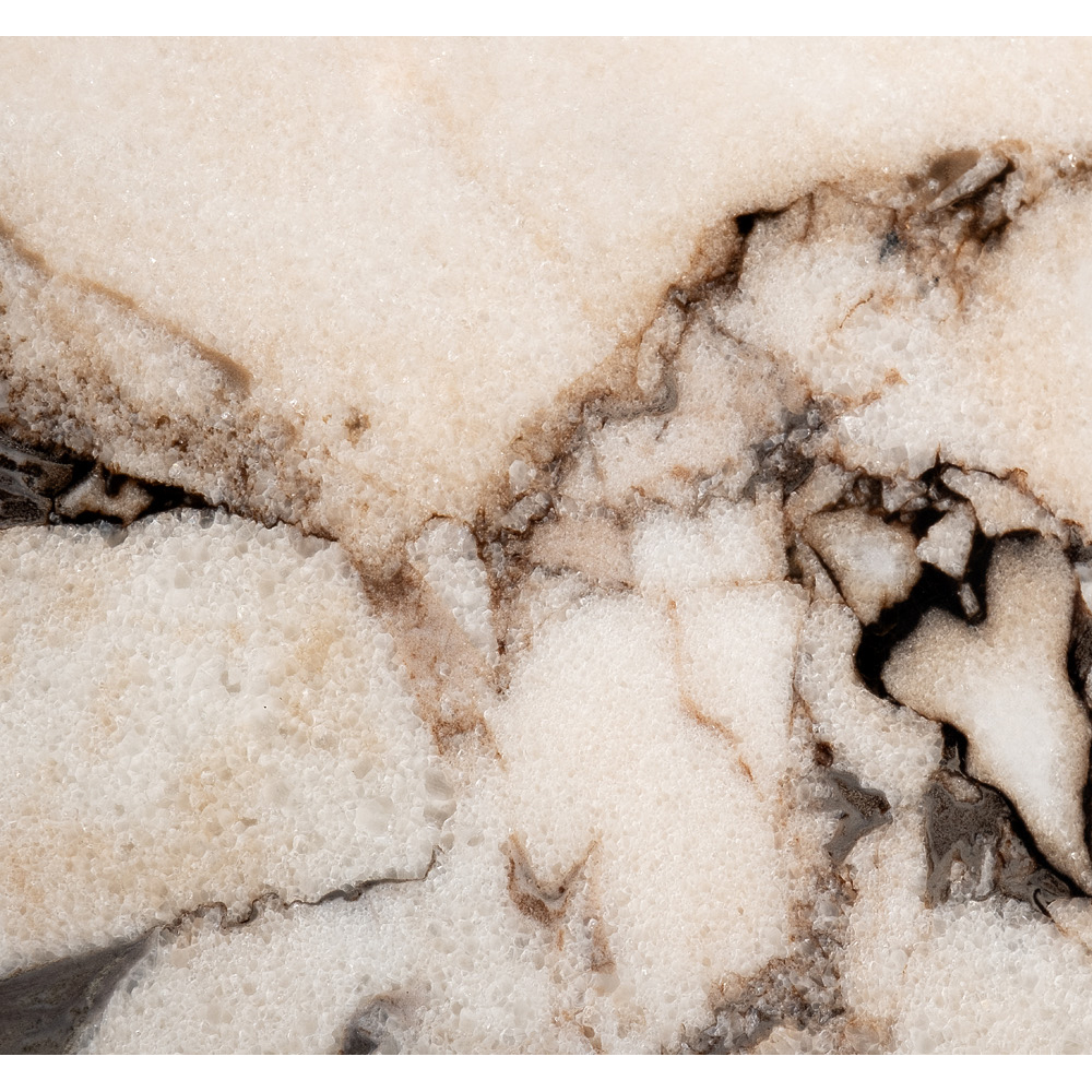 Столик журнальный с круглой мраморной столешницей Unique Stone Design