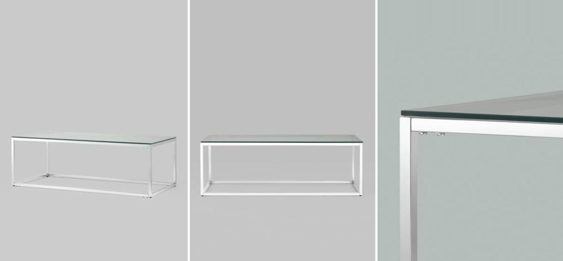 Столик кофейный Cassiani Collection Silver