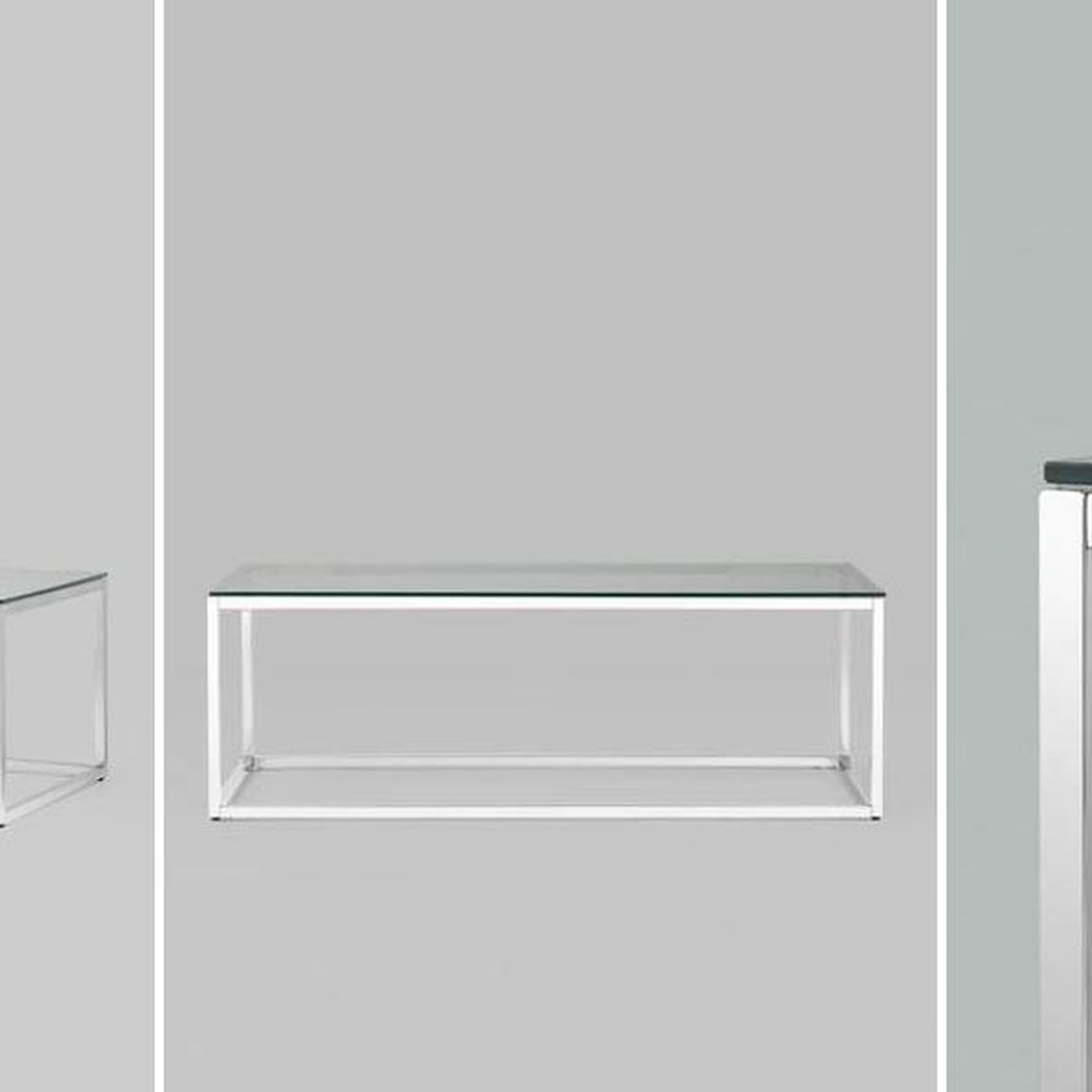 Столик кофейный Cassiani Collection Silver