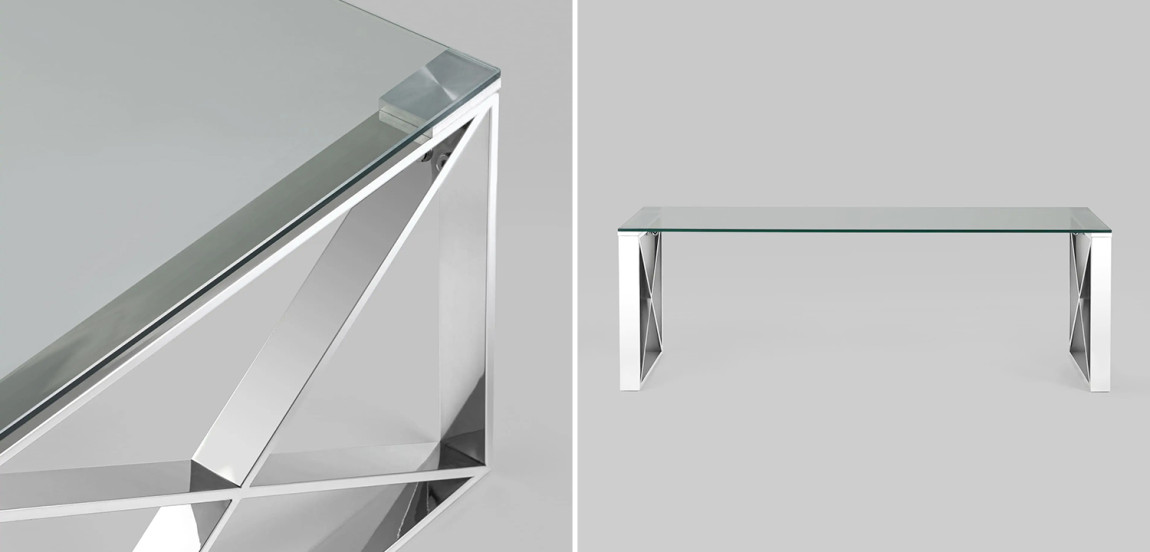 Столик кофейный Lannes Collection Silver