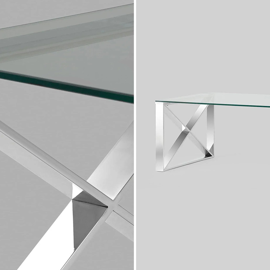 Столик кофейный Lannes Collection Silver