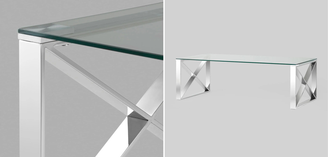 Столик кофейный Lannes Collection Silver