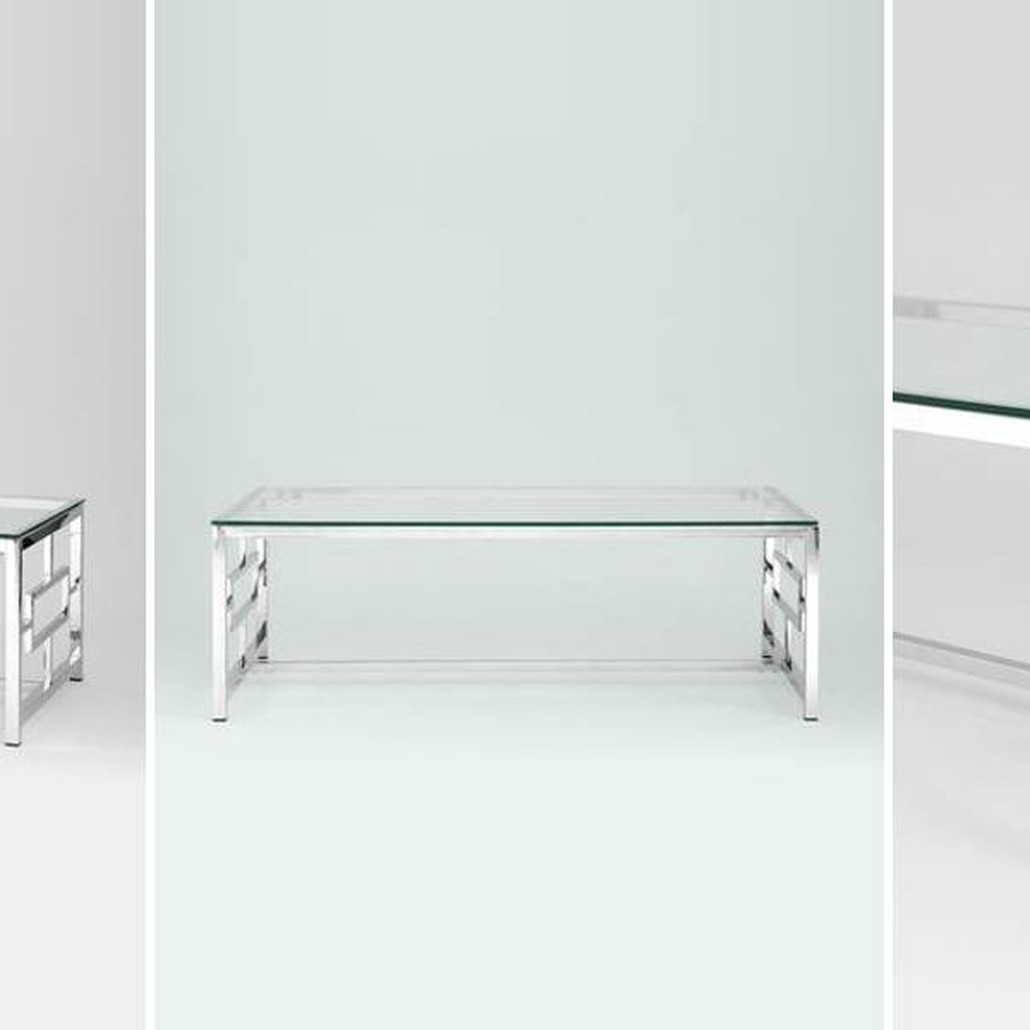 Столик кофейный Milan Tables Silver