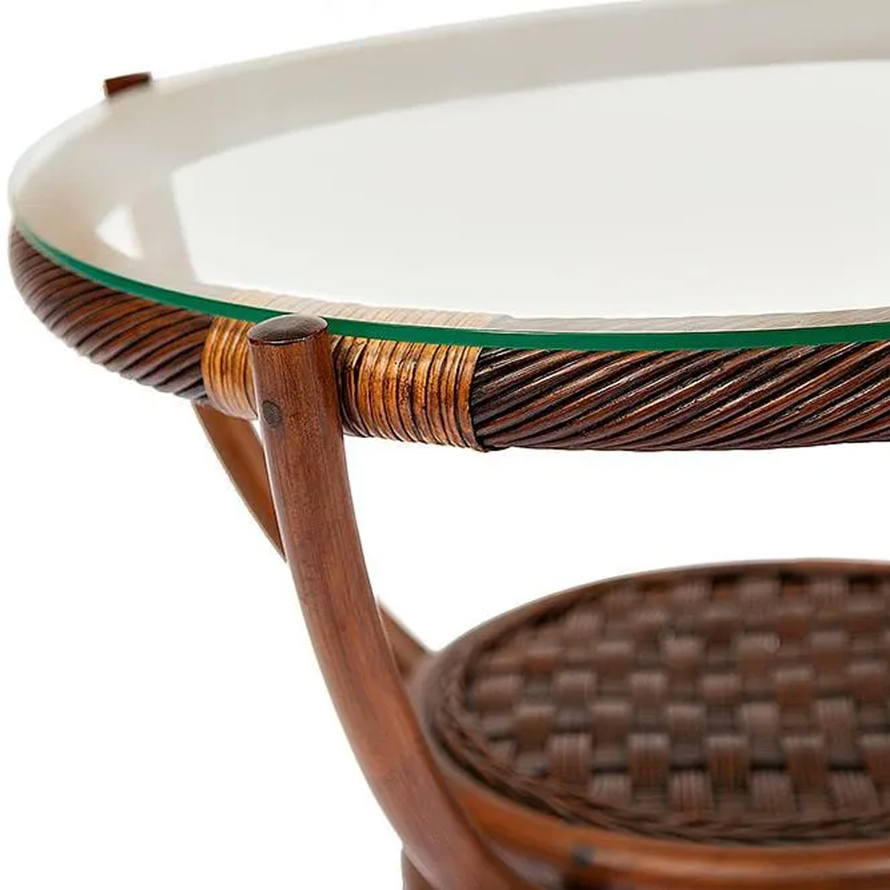 Столик кофейный из ротанга Eloise