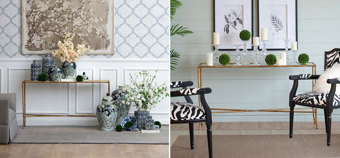 Столик прямоугольный поверхность зеркальная Candy