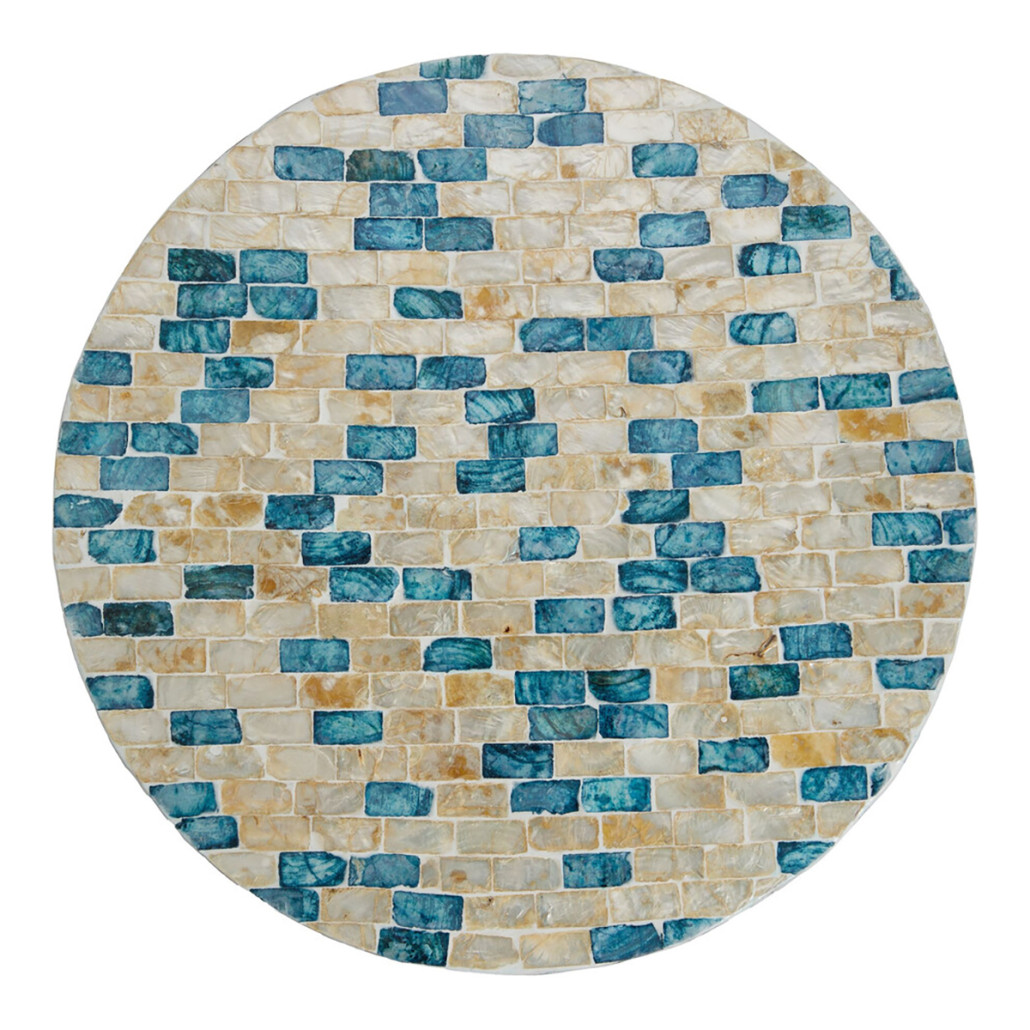 Столик с инкрустацией с перламутровым узором Rona