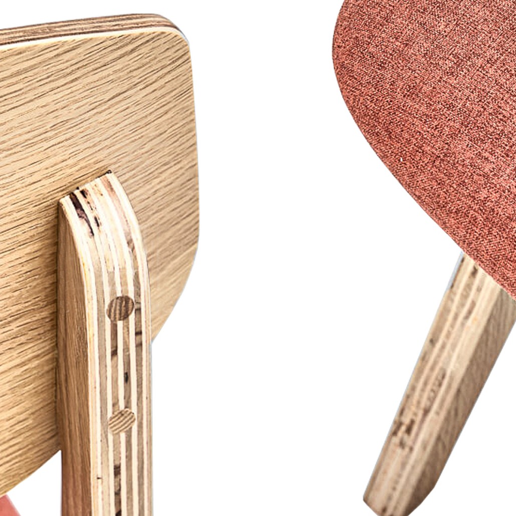 Стул Ailde Stool coral