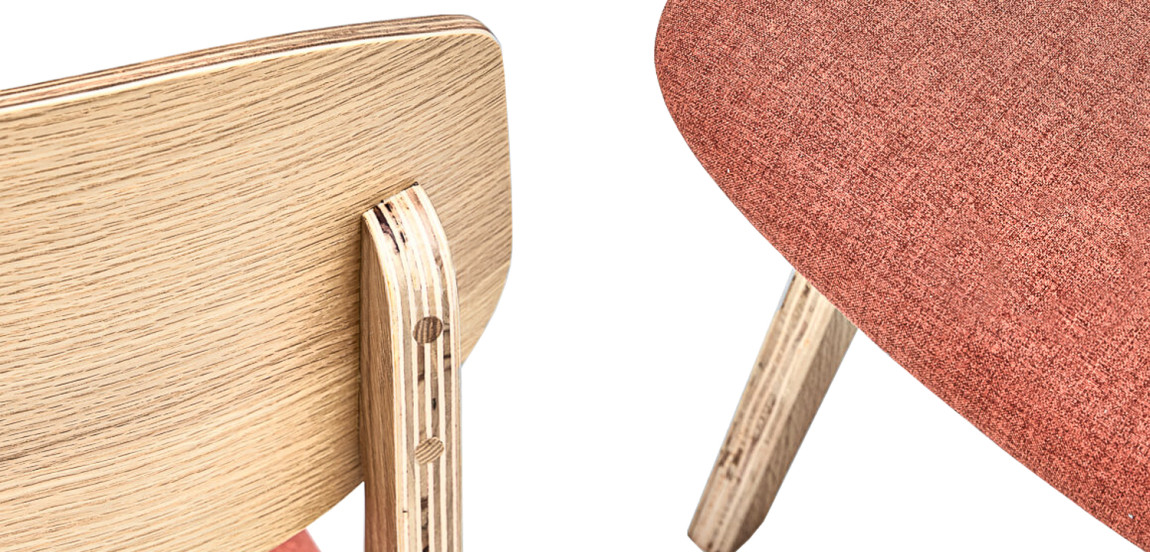 Стул Ailde Stool coral