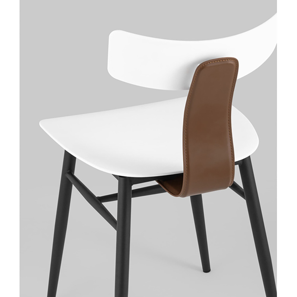 Стул ANT White Eco-Leather 2 шт