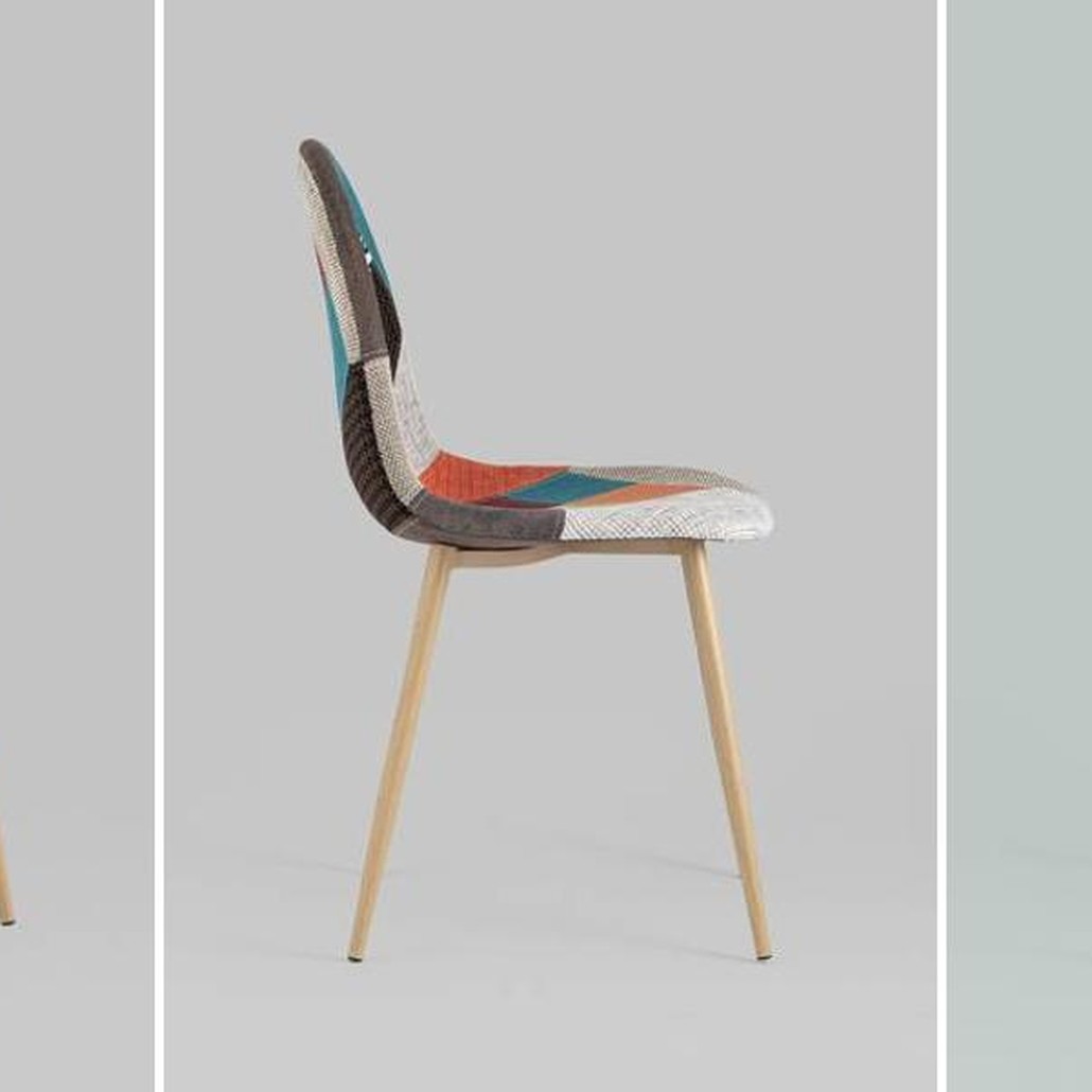 Стул Archie Chair Разноцветный Печворк