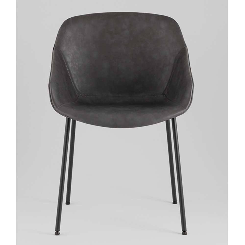 Стул Ashby экокожа серый