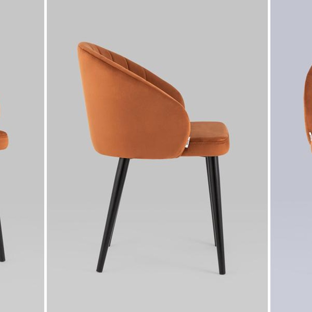 Стул Balsari Chair Терракотовый Велюр