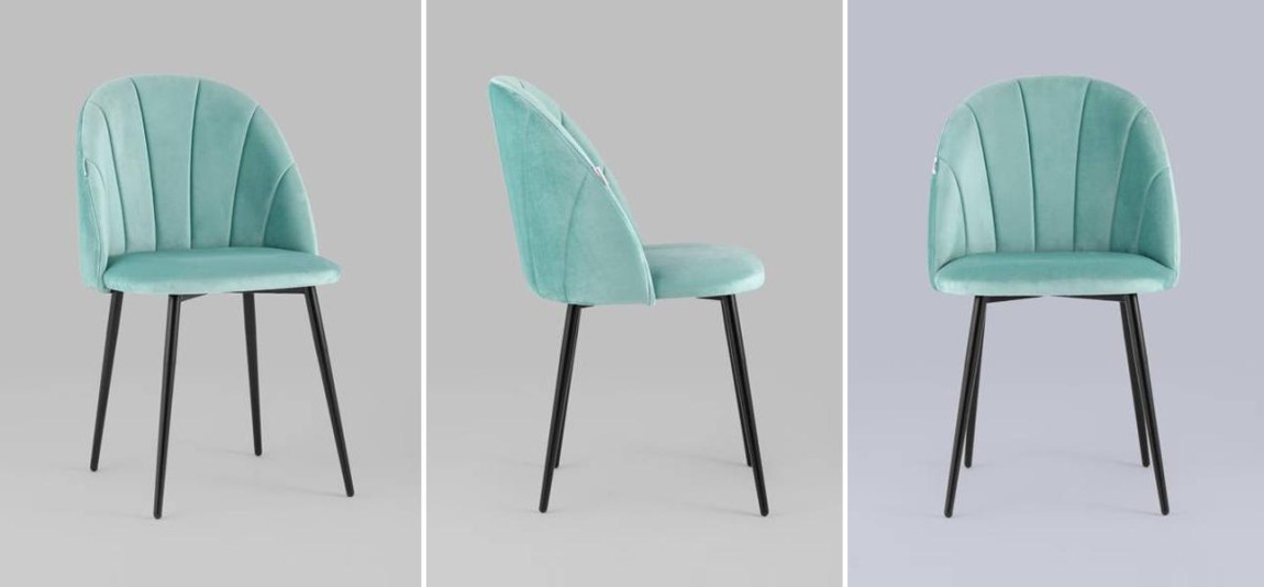 Стул Balsari S Chair Цвет Тиффани