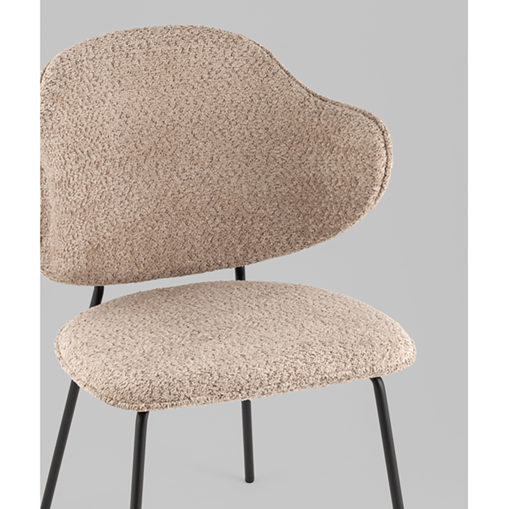 Стул Bellamy букле кофейный