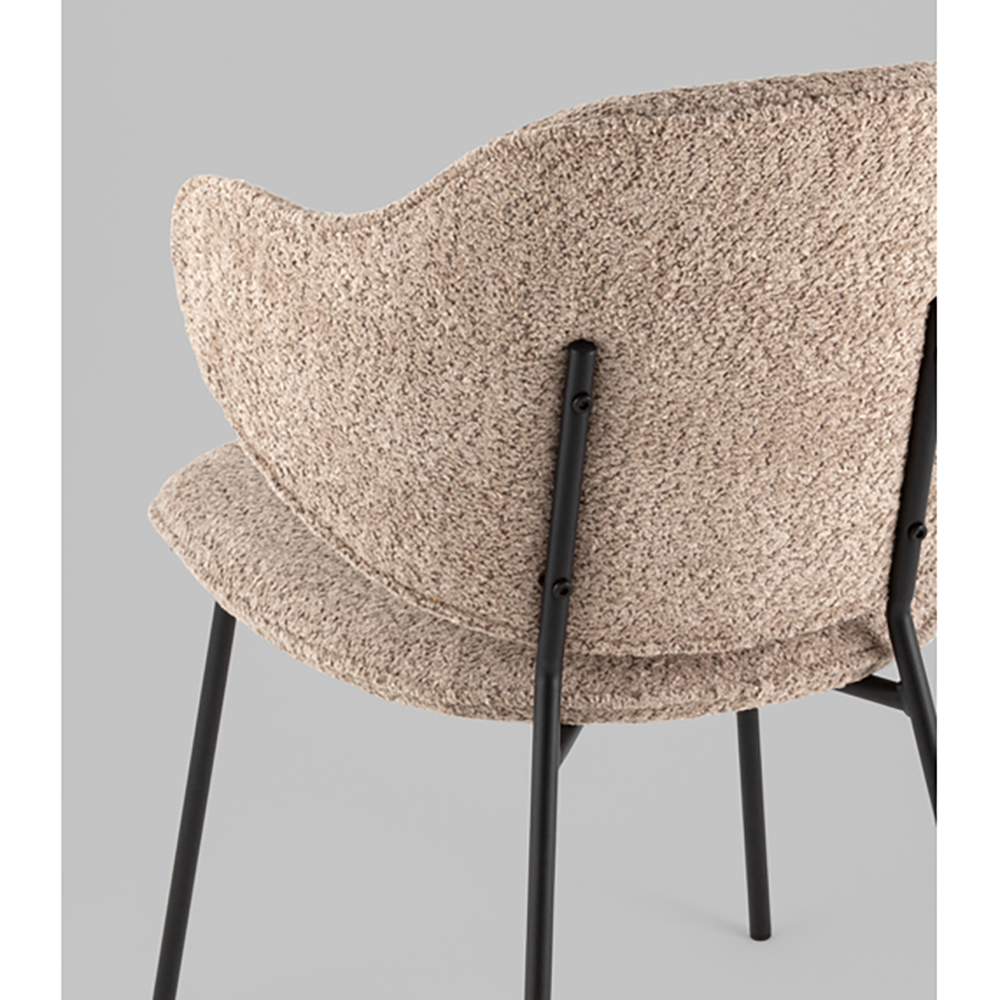 Стул Bellamy букле кофейный