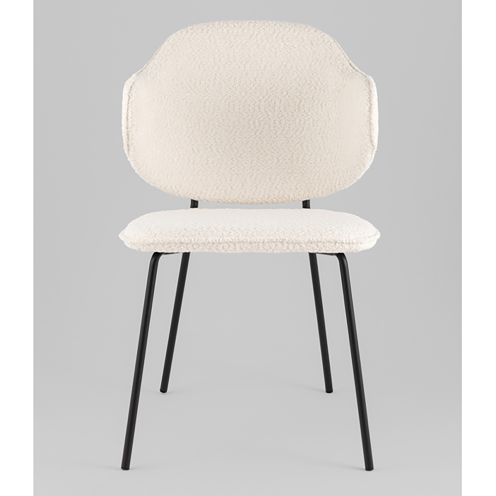 Стул Bellamy букле молочный