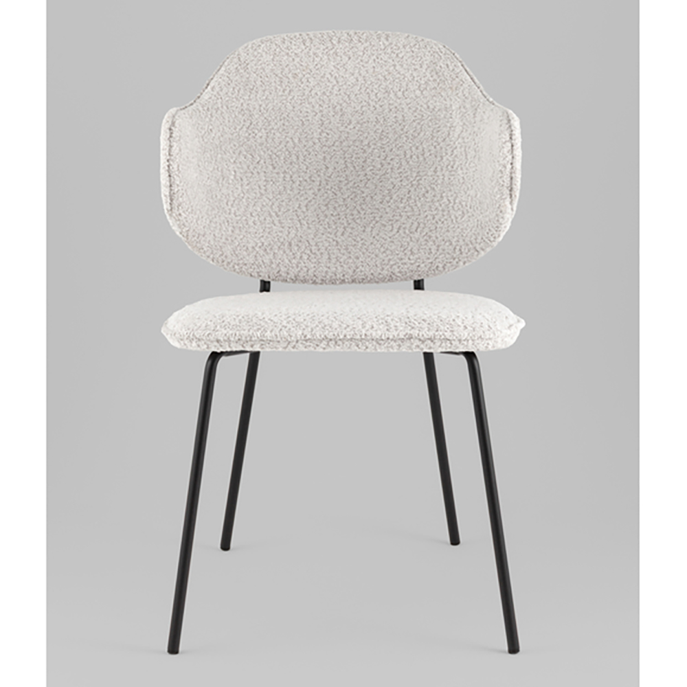 Стул Bellamy букле светло-серый