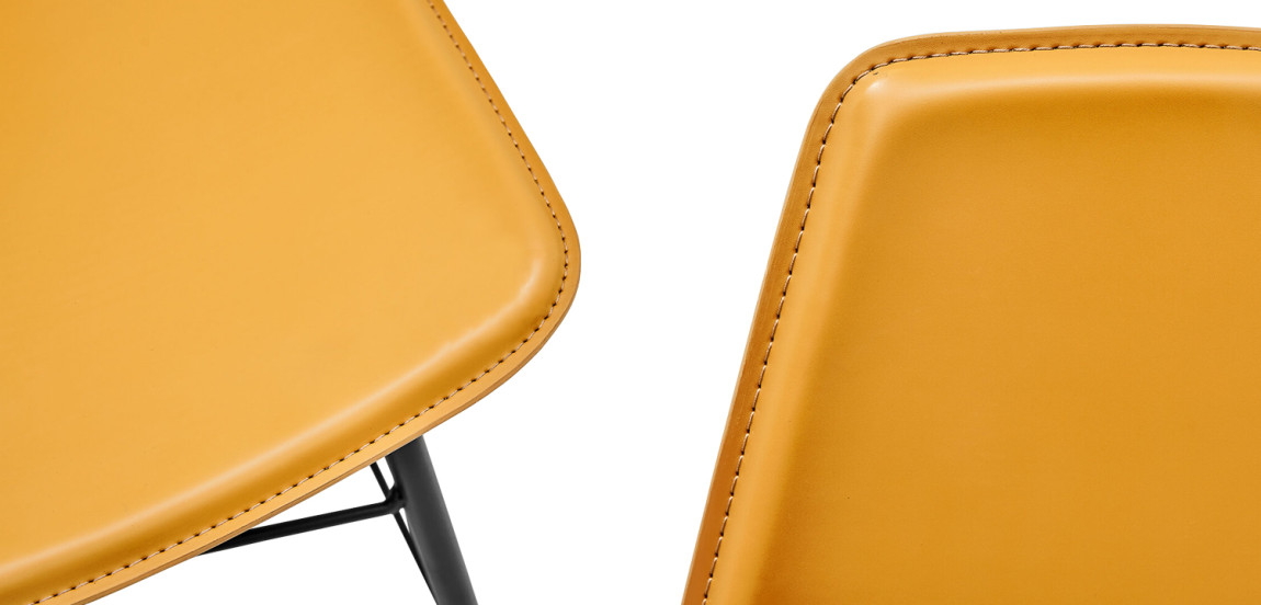 Стул Blaan Stool yellow