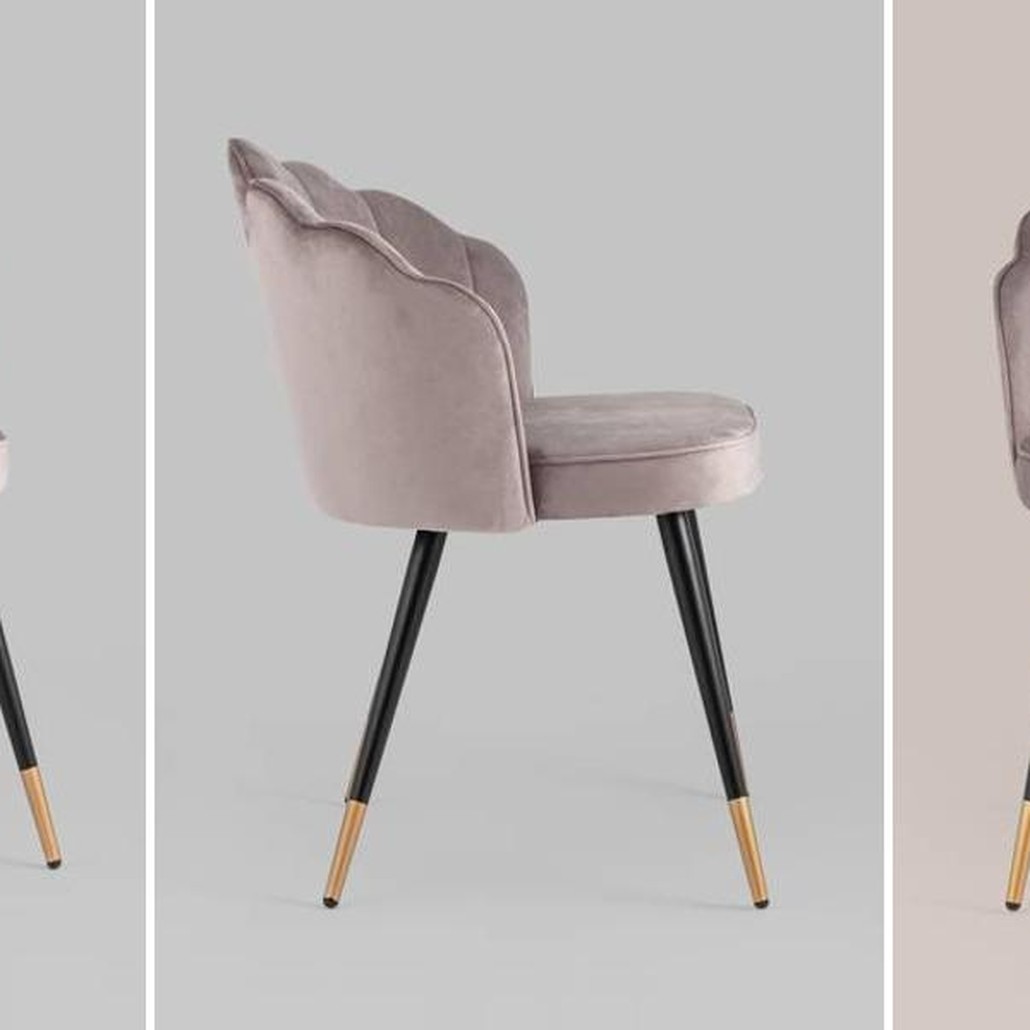 Стул Bristol Chair Пепельно-Розовый Цвет
