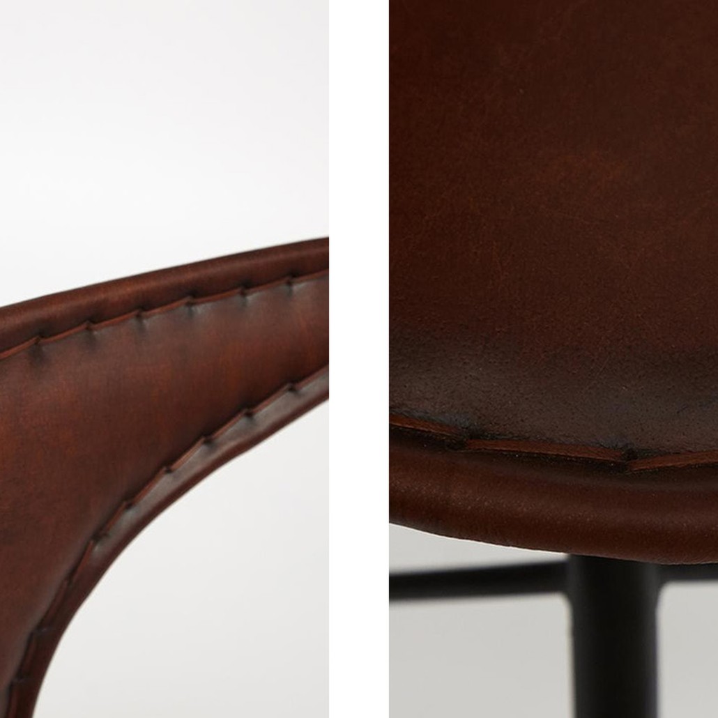 Стул Buffalo Leather Industrial Chair