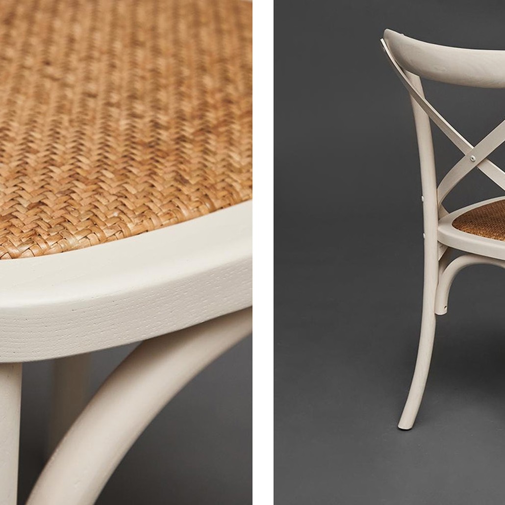 Стул Chaise Provence en Bois blanc белый