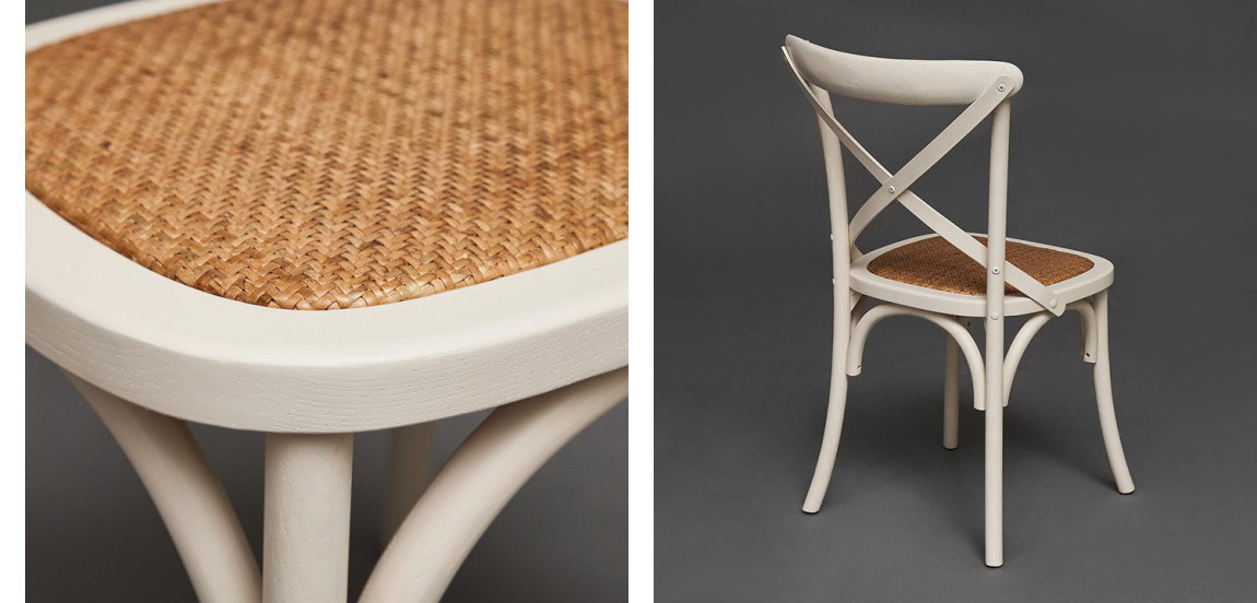 Стул Chaise Provence en Bois blanc белый