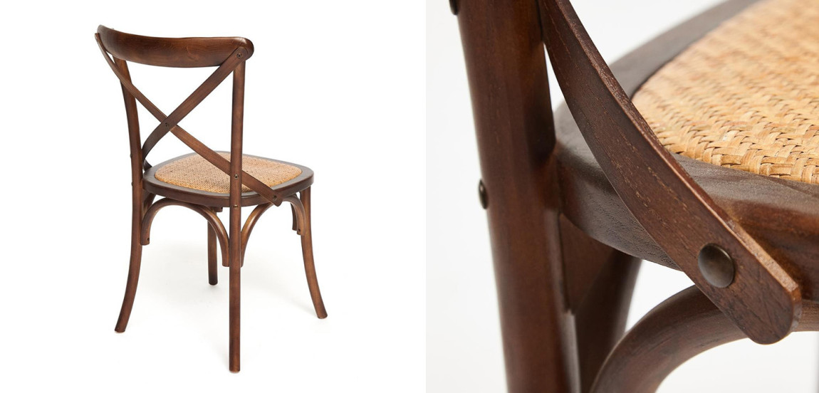 Стул Chaise Provence en Bois noyer foncé тёмный орех