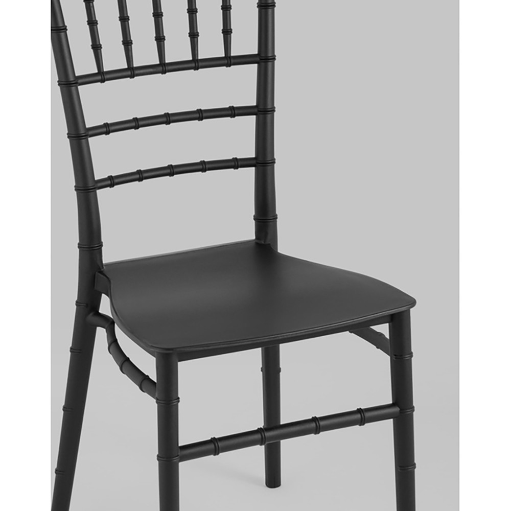 Стул Chiavari пластик черный