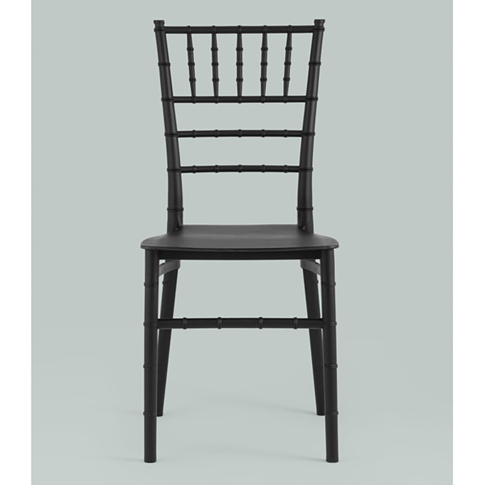 Стул Chiavari пластик черный