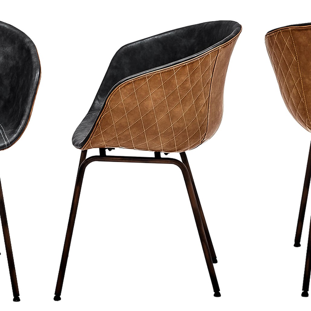 Стул Combi Caramel and Graphite Stool