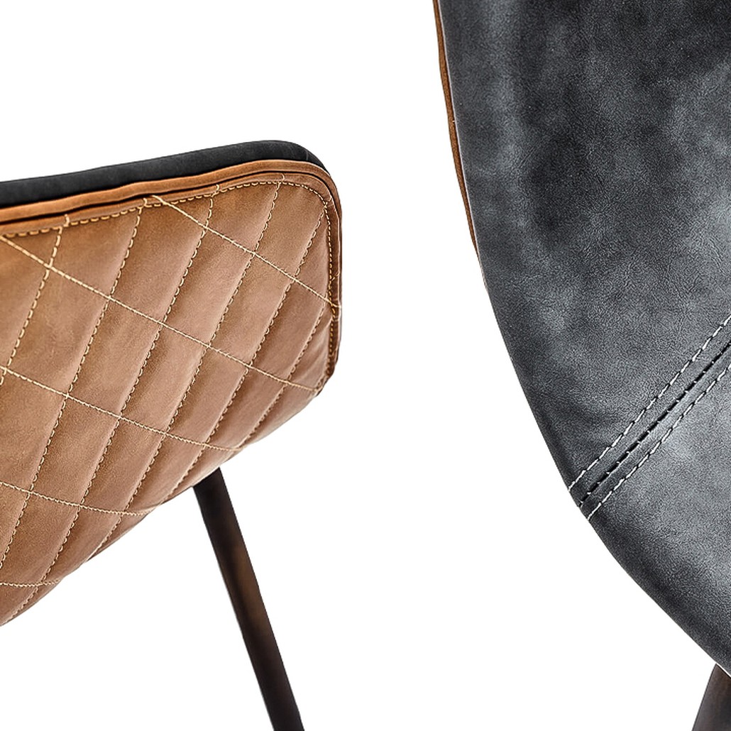 Стул Combi Caramel and Graphite Stool