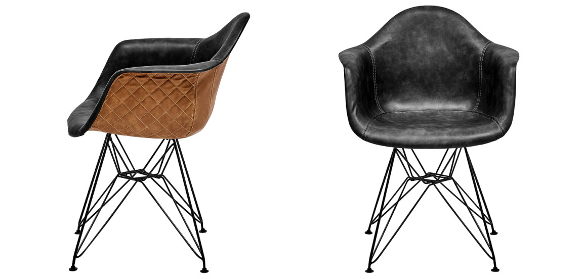 Стул Combi Caramel and Graphite Stool II