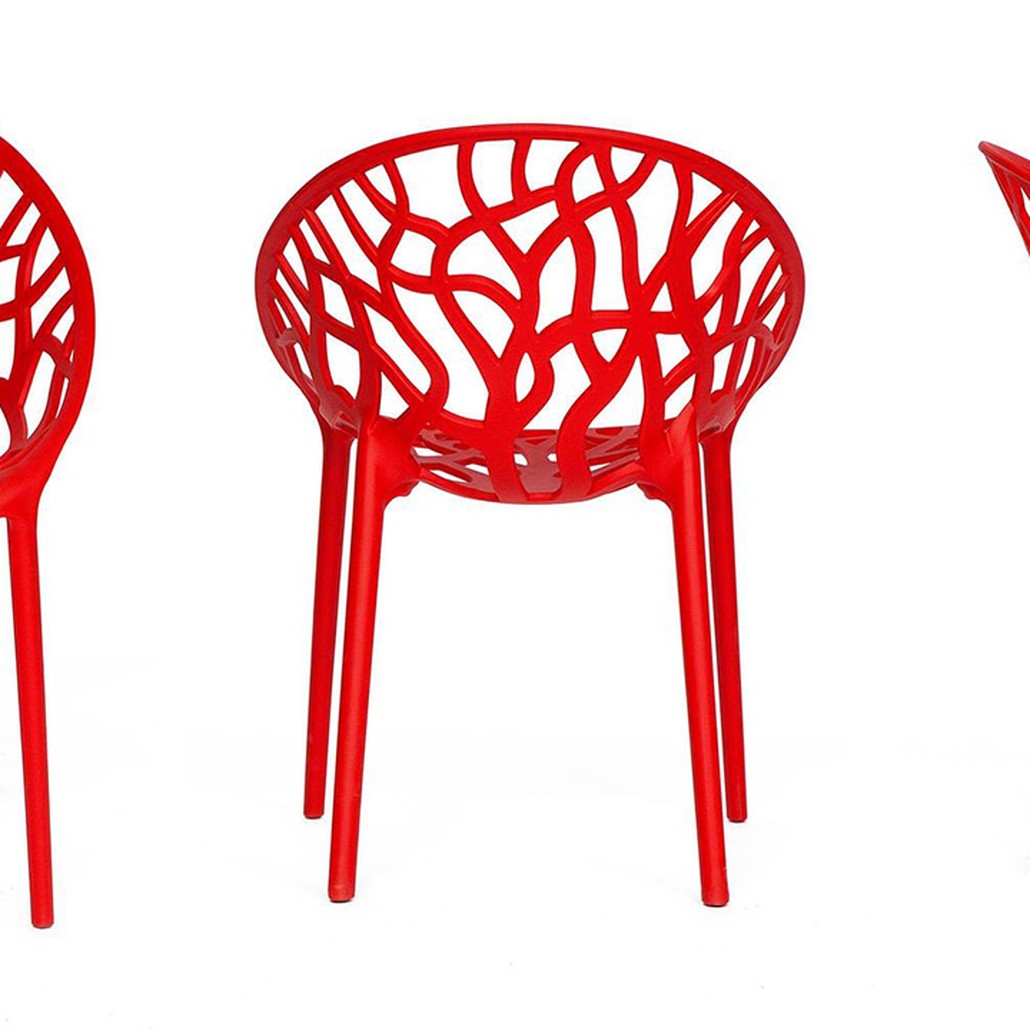 Стул Contes de jardin red