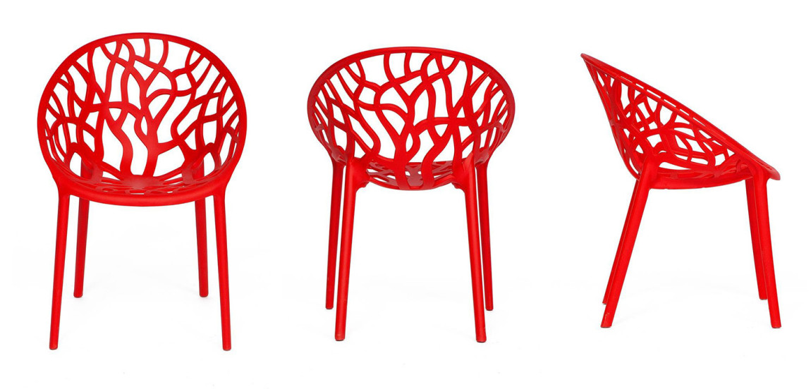 Стул Contes de jardin red