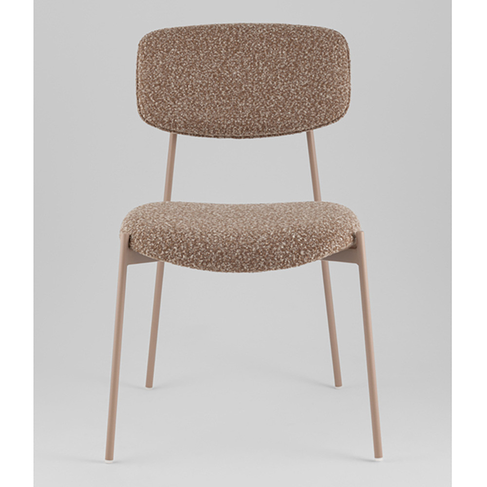 Стул Doe без подлокотников коричневый