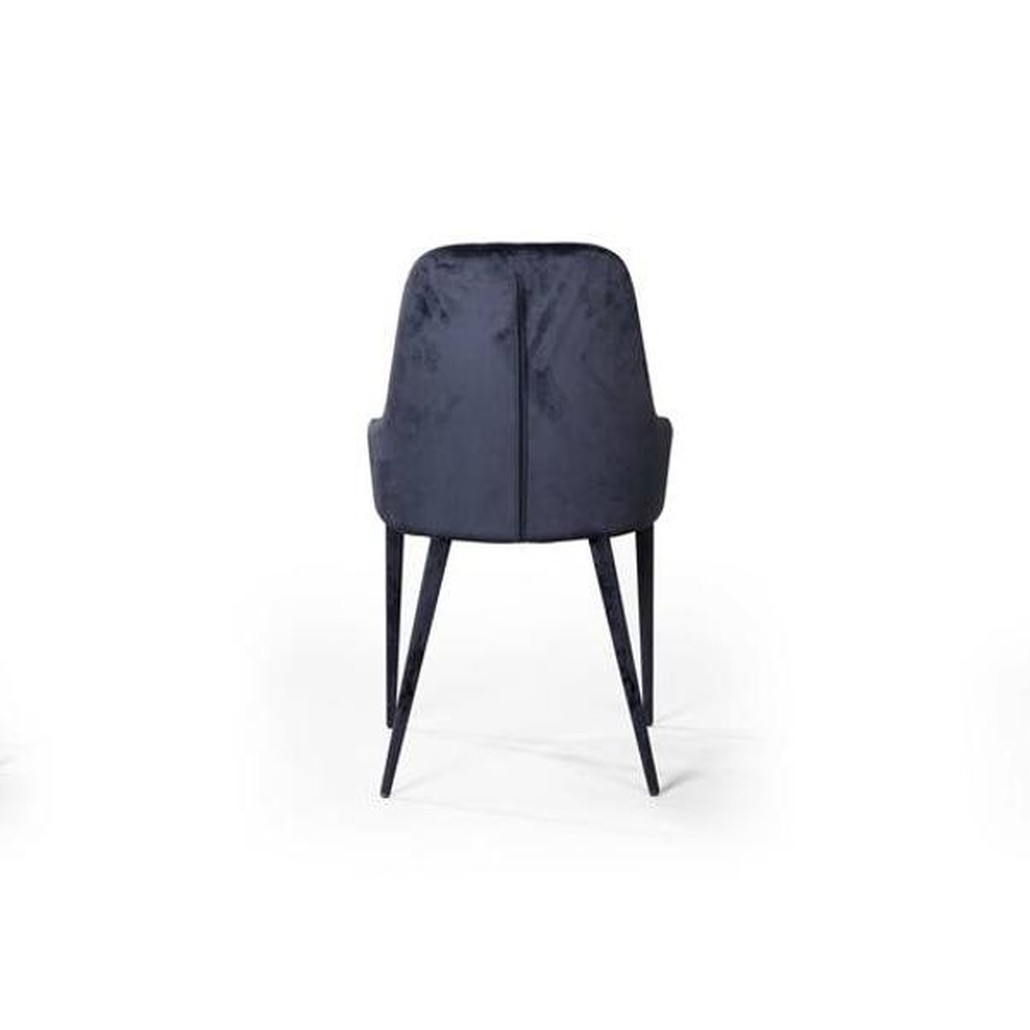 Стул Douglas Rhombus Chair Черный Велюр
